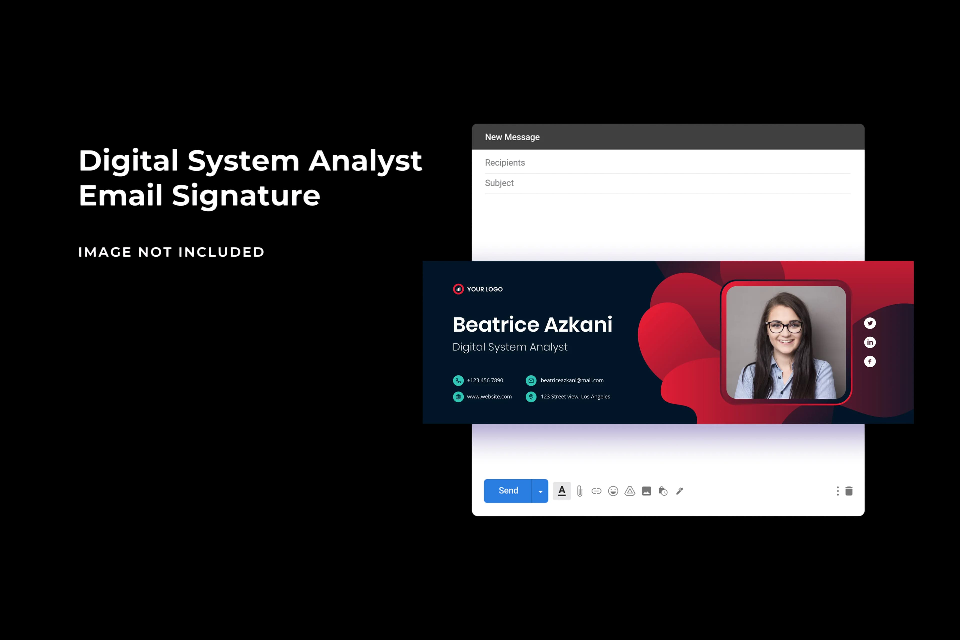 TradeNest logo branded business card design showcasing professional identity