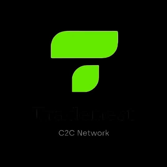 Neon green letter logo design